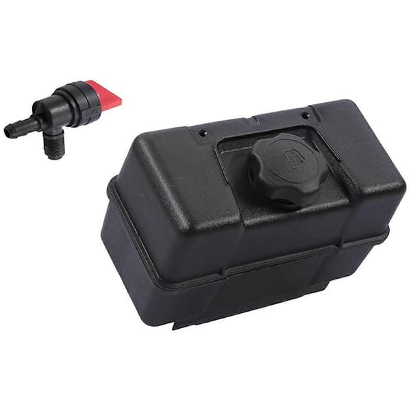 Brændstoftank m/afspærringsventil og tankdæksel 4 Quart til Briggs & Stratton