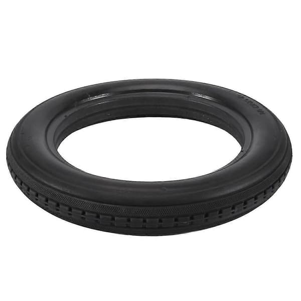 12 tommer 12 1/2X2 1/4 Cykel Solid Dæk Cykel Dæk 12 1/2X2 1/4 Sort Gummi Non-T