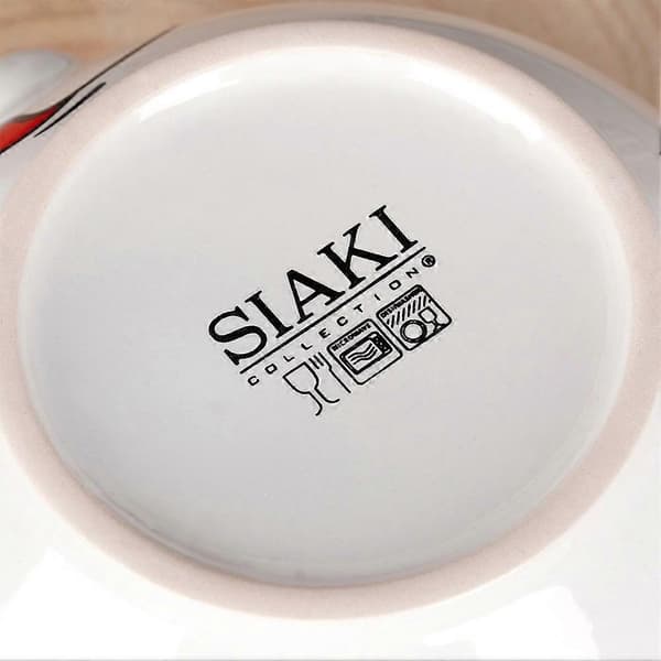 Keraamiset hymiökulhot 13,5 cm, 550 ml 6 kpl