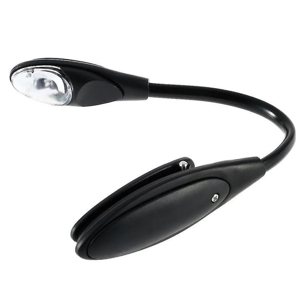Mini Fleksibel Clip-on LED Boglæselampe.
