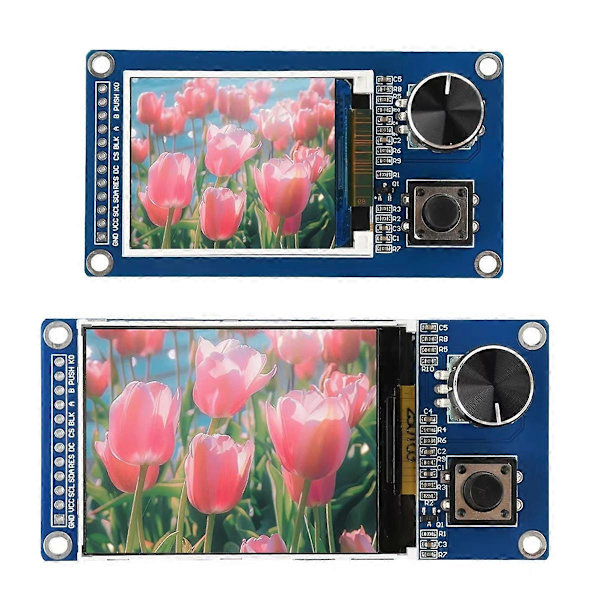 2,4-tommer TFT-skærm med Ec11 roterende encoder-kombinationsmodul SPI-interface LCD-skærm elektronisk sæt
