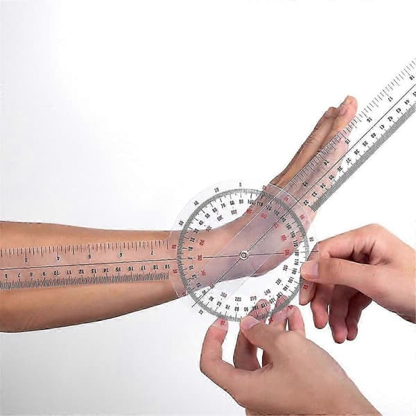 Digital Goniometer 360 grader, Goniometer Fysioterapi 30 cm
