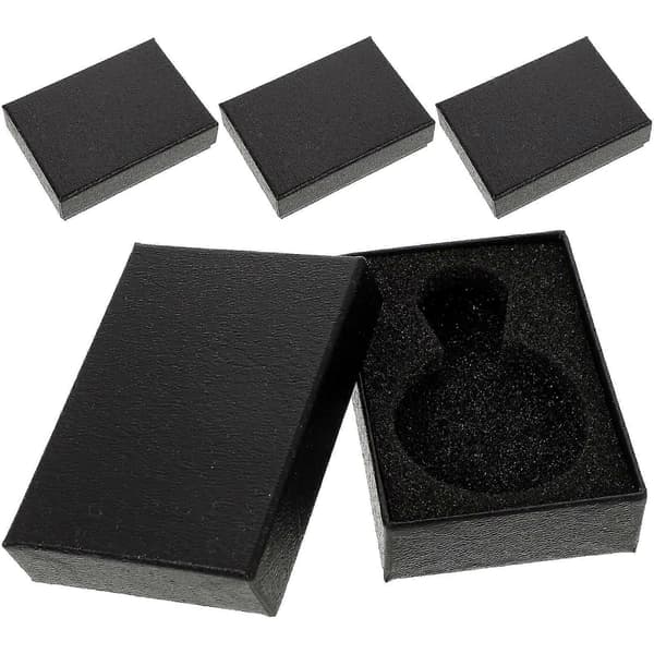 4 st Klockbox Herrklockfodral Klocksamlingsbox Klockskyddsbox Fickurbox Klockpresenthållare