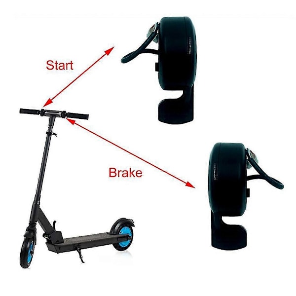 Elektrisk Scooter Accelerator/bremsehastighedsregulator til Qingmai