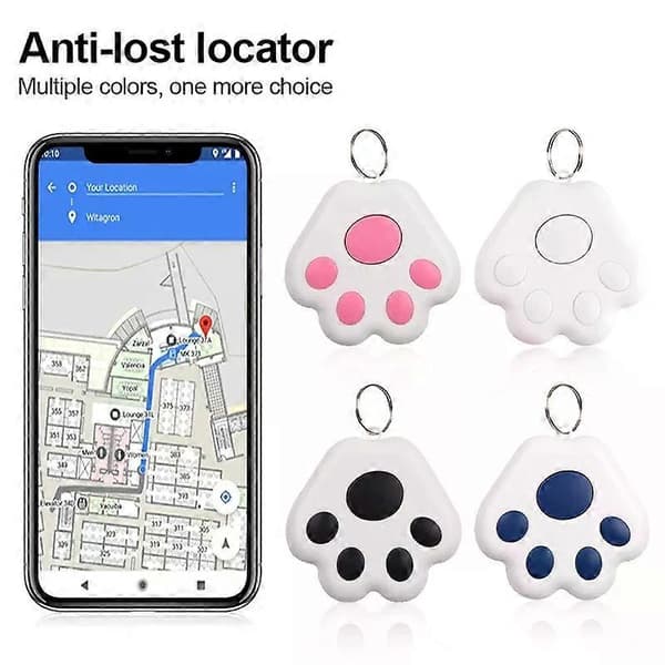 Bluetooth anti-tabsenhed, locator, nøglering, smart GPS-tracker til ældre, børn og kæledyr. blue