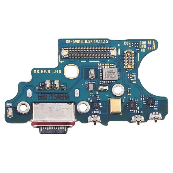 Halplugg for Samsung Galaxy S20 5G G981U OEM demontering ladeport flexkabel erstatningsdel