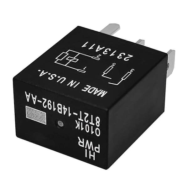 8T2T-14B192-AA Relæ - 4-benet 12VDC Bilrelæ - Erstatning for Ford Kuga Edge New Mondeo Expl
