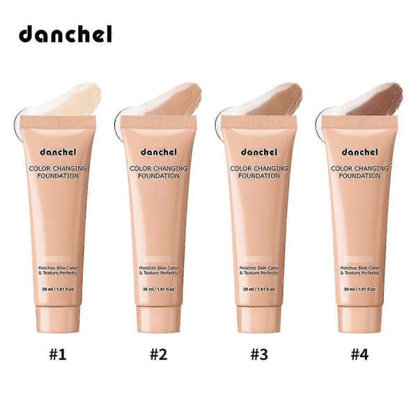 Fargeendrende Foundation, Naturlig Matt Hydrerende Sminke (30ml) A