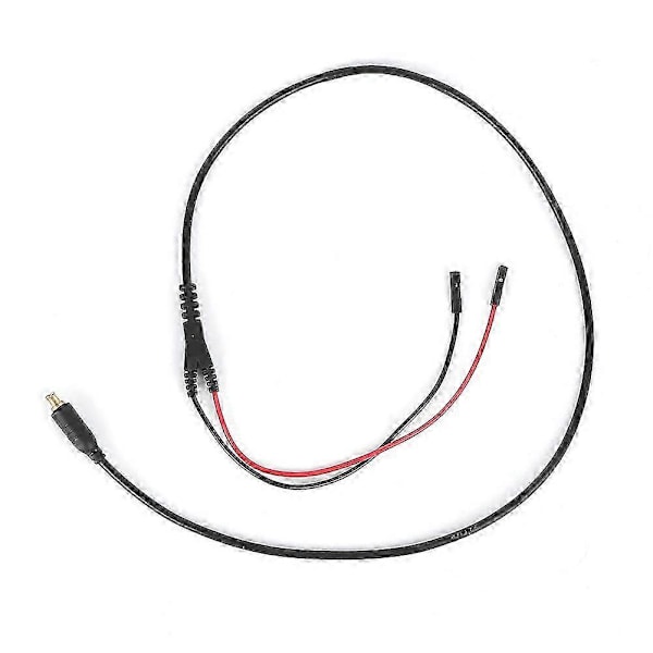 Testkabel Jumper Wire-stik med 2 mm testhook rød sort åbning til oscilloskoper