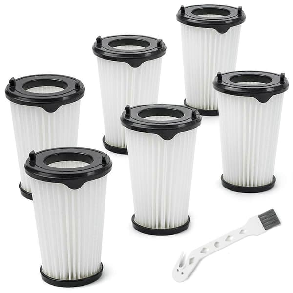 6-pack för CX7-filter Ersättningsfilter Batteridammsugare