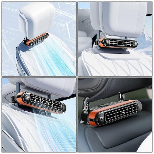 Bilfläkt för bilkylning med USB-driven bärbar fläkt