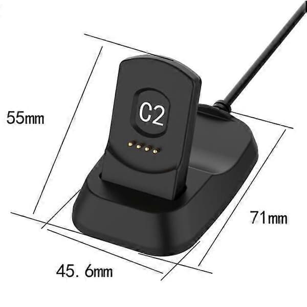 C2-kellon kannettava vaihtolataustelineen sovitinasemateline USB-kaapelilla