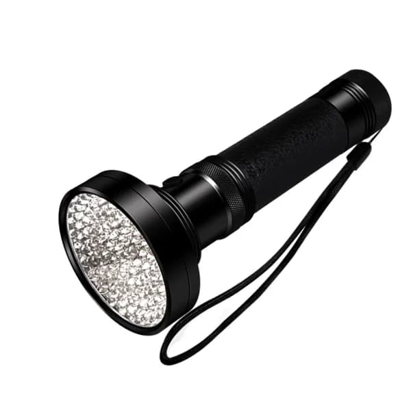 UV-taskulamppu 100 LEDillä - suuri