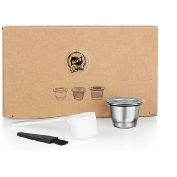 Til genanvendeligt Cafissimo kaffekapsel filter i rustfrit stål, kaffekapsel egnet til Cafissmi