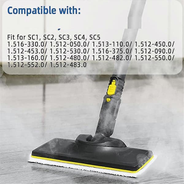 Mikrofiberklude til Easy Fix Sc2 Sc3 Sc4 Sc5 damprenser, tilbehørsklude til damprenser