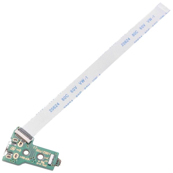USB-opladningsportkort til -055 PS4-controller med 12-benet flekskabel