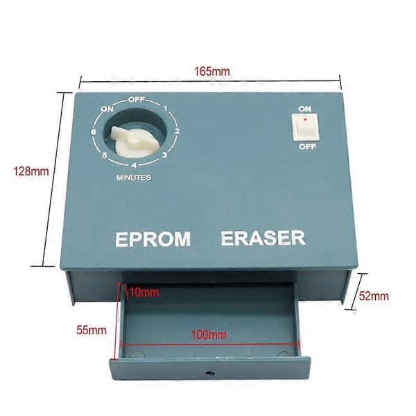 UV EPROM-sletter EPROM-data-sletteværktøj Ultraviolett lys EU-stik