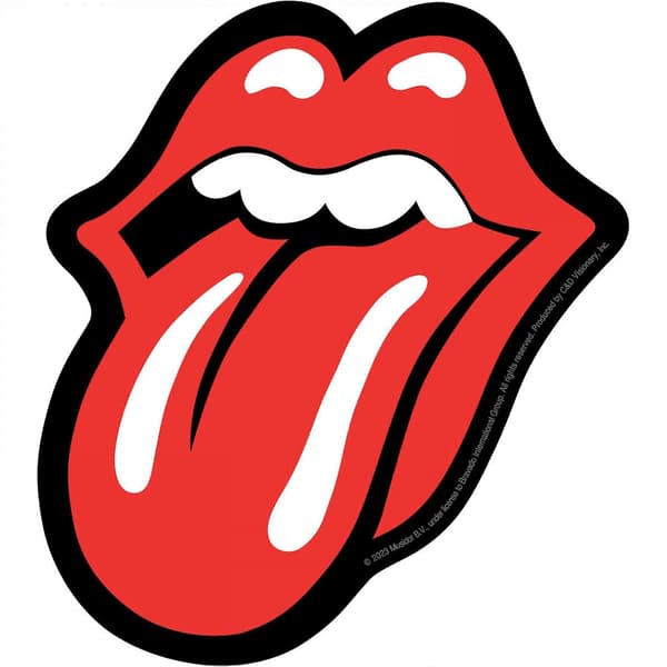 The Rolling Stones Tongue Logo -tarra