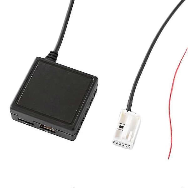 Bil Bluetooth 5.0 Aux Kabel Adapter Tf Usb Passar För 207 307 407 308