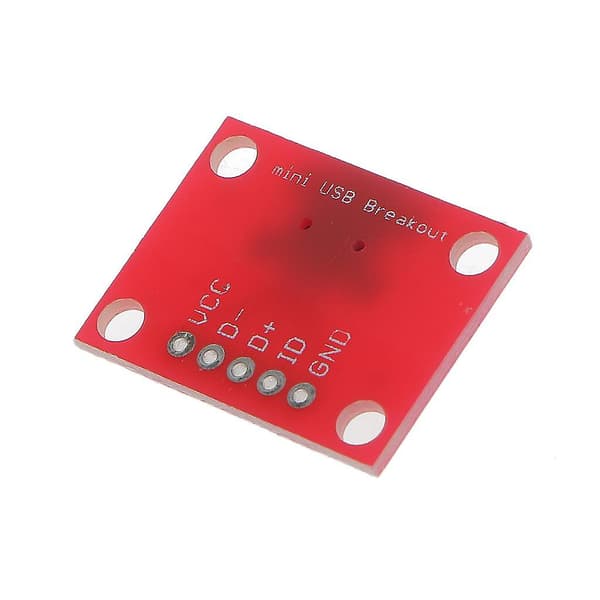 3xBreakout Board for USB Mini-B miniUSB
