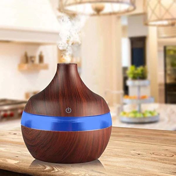 Luftfukter og Aroma Diffuser — 300 ml, Hvit