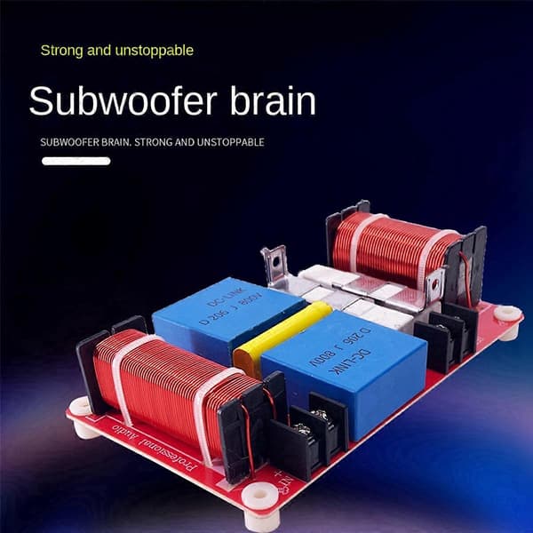 400W Bas Subwoofer Delefilter Hifi High Fidelity Delefilter