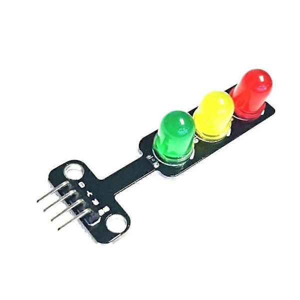 2025 Seneste Model 7x5V Mini Trafiklys 5mm LED Display Modul til DIY Kit