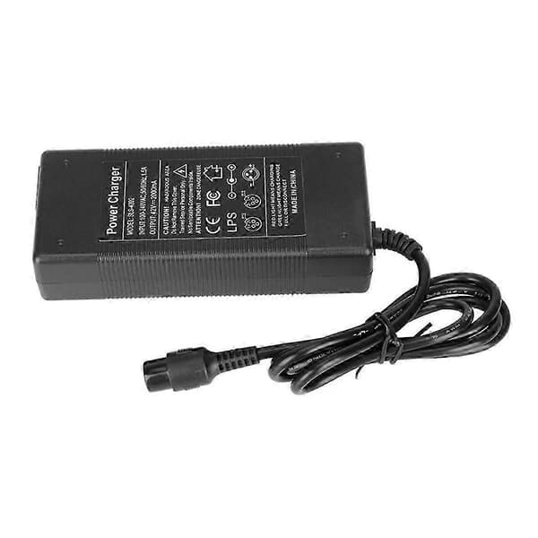 42V 2A El-løbehjul Oplader Batteri Strømadapter til M365 El-løbehjul Tilbehør EU Stik