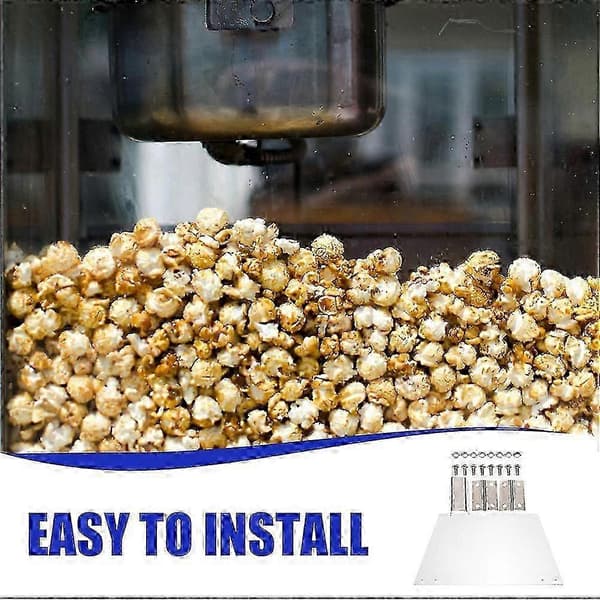 Popcornmaskin Skyddspanel Popcornmaskin Klar Panel Skyddande Popcornmaskin Plastbaffel