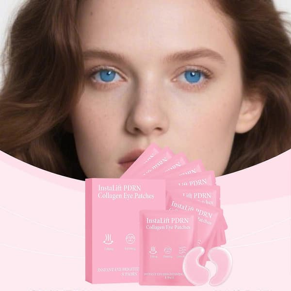 PDRN & Kollagen Øyelapper, Niacinamid-infunderte Hydrogel Øyemasker
