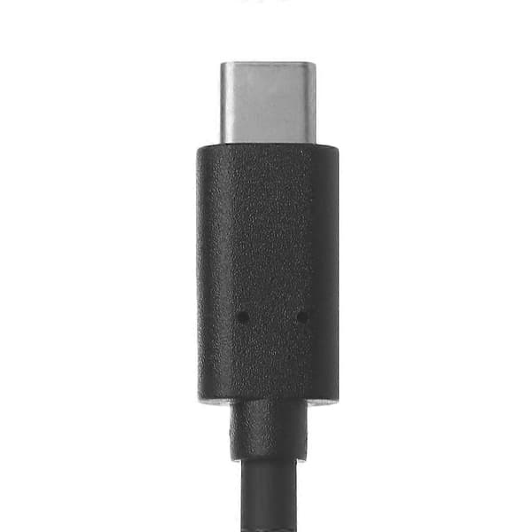 USB C forlængerkabel han til hun USB3.1 datakabel hurtig opladning til bærbar computer mobiltelefon sort