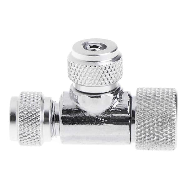 CO2-nål for ventil for systemmåler trykkdiffusor DIY plantet akvarium 2 T