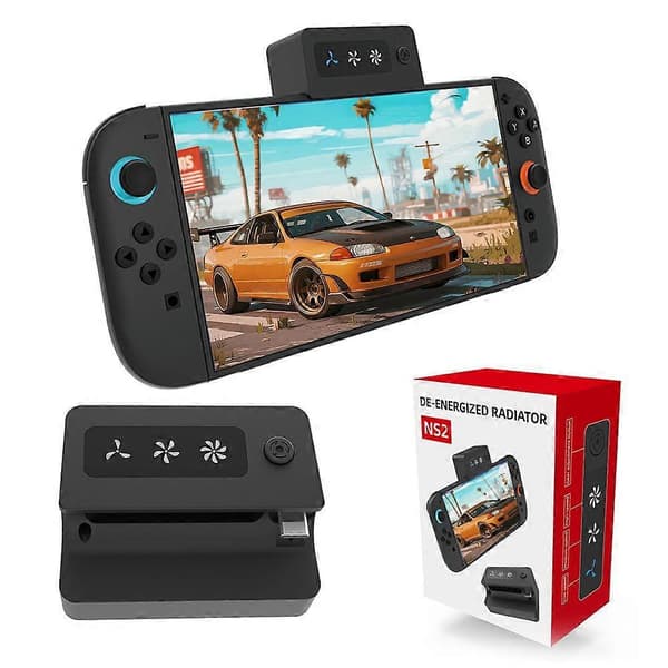 Kylfläktar för Switch 2-konsolens värmeavledning