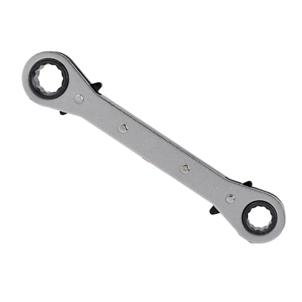 Stål støtte offset skralle dobbel ringnøkkel metrisk 16-18mm