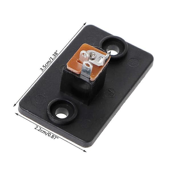 Hunstikpanel til tøndestik til DC 12V strømstik 5,5 x 2,1 mm P Andet