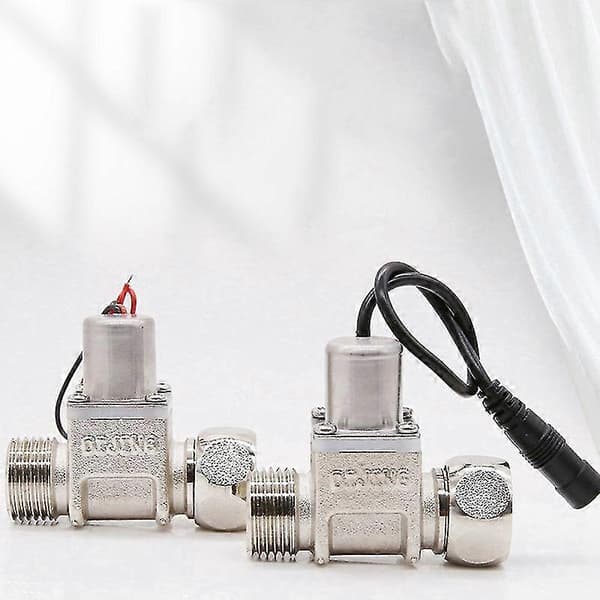 Solenoidventil 1/2 tommer DC4.5V Vannkontroll - Vanntett linje