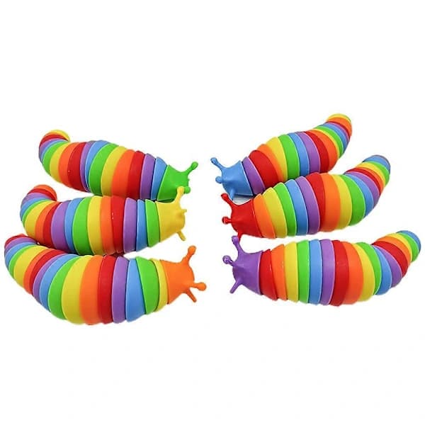 Fidget Spinner-leke | Sensorisk leke for autisme | Håndleddsstyrkende stressavlastning | Gave til voksne og barn – Spesiell gave | Regnbuefarge