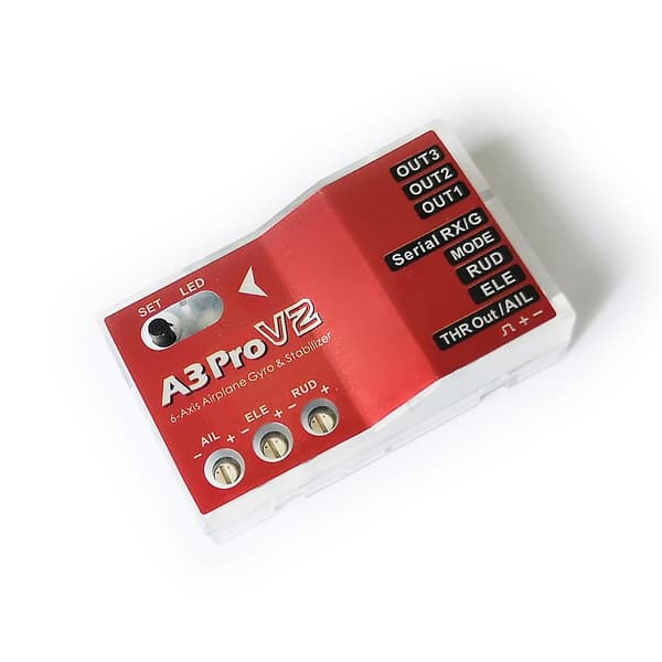 A3 Pro V2 6-akset gyro flygyro-system flykontrolltilbehør