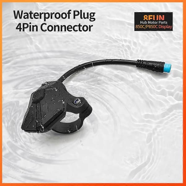 BAFANG 850C P850C Display Switch Controller Knap 4 Pin Vandtæt Stik Elektrisk Cykel Tilbehør Ebike Dele
