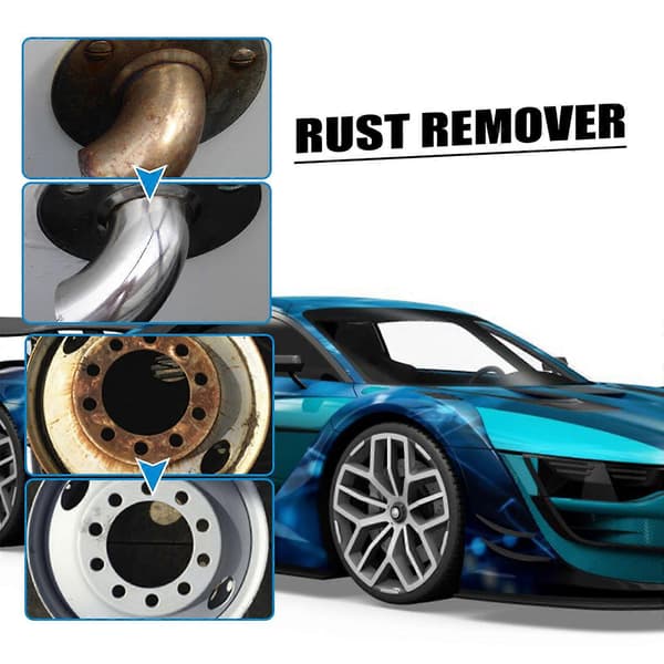 Kraftfuld bilrustfjerner, anti-rust rengøring og renovering af metaldele, anti-oxidation og rustfjernelse konverteringsmiddel