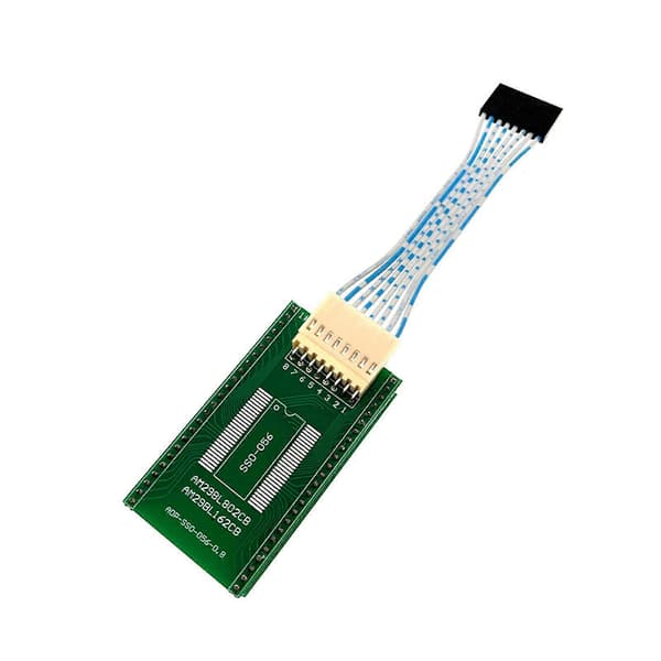 Brugervenlig SOP56 Chip Adapter med Integreret ICSP Kabel til T56 Programmører