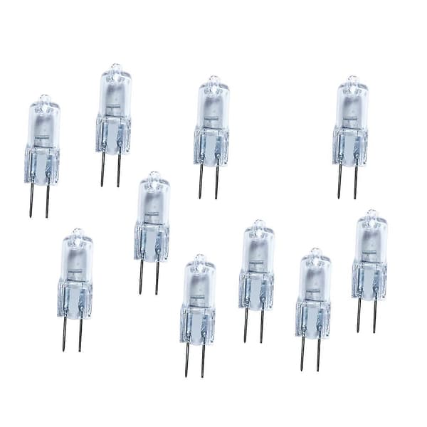 10 stk. Super Bright G4 6V 10w Wolfram Halogen Base Pære Lampe Lys