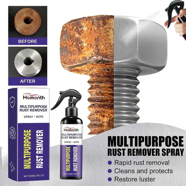 Rustfjerner Metall Anti-Rust Smøreolje Rustfjerner Smøremiddel Rustfjerner Anti-Rust Smøremiddel Multifunksjonell Anti-Rust 2pcs