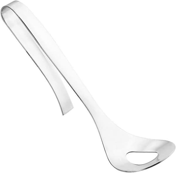 Kødbolleske i rustfrit stål med non-stick, køkkengadget, 2-delt sæt.