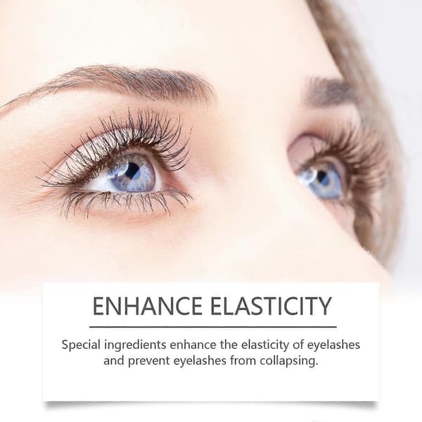 Mascara är en långvarig, festcharmig ögonmakeup och fixerande mascara 2pcs