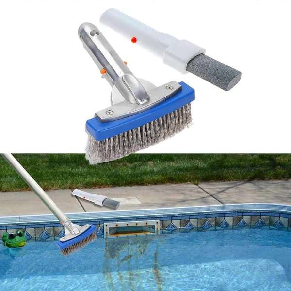 Pimpsten til pool, poolrengøringsbørste, poolrengøringsværktøj, skrubbeblok, pimpsten til pool, tilbehør til poolvedligeholdelse