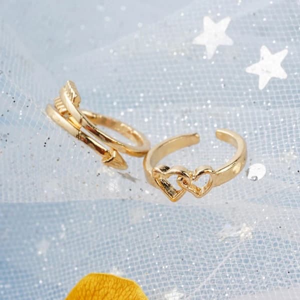 12 stk. tåringe til kvinder knoring sæt retro boho fodring kvinders sæt smykker sølv 12 stk. silver 12pcs