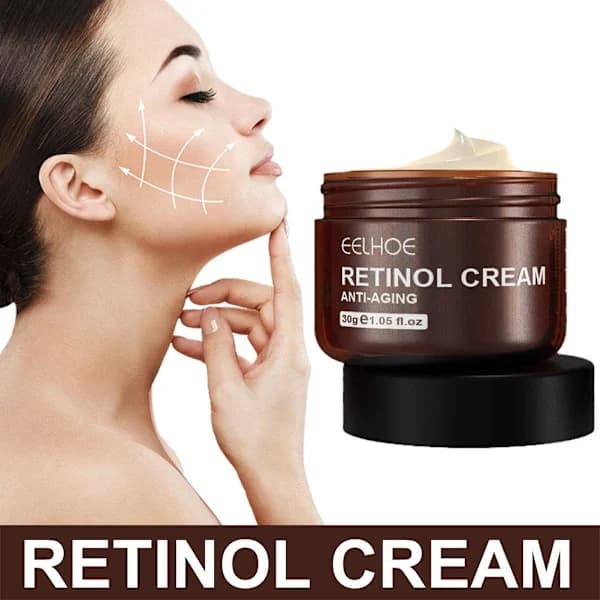 30G Retinol Rynkefjerner Ansiktskrem Anti-aldring Oppstrammende Løftende Hudfuktighetskrem Kosmetikk