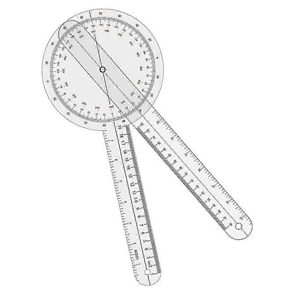 Digital Goniometer 360 grader, Goniometer Fysioterapi 30 cm