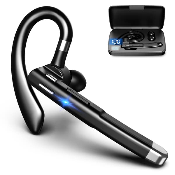 Langaton Bluetooth-kuuloke, V5.1 Bluetooth-kuuloke CVC 8.0 -melunvaimennusmikrofonilla